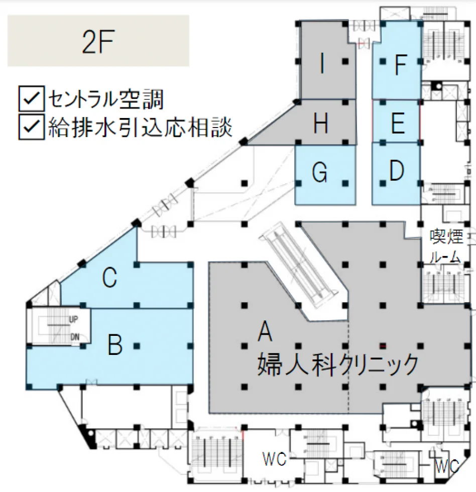 FLAG KURUME EAST 2 フロア図面 1