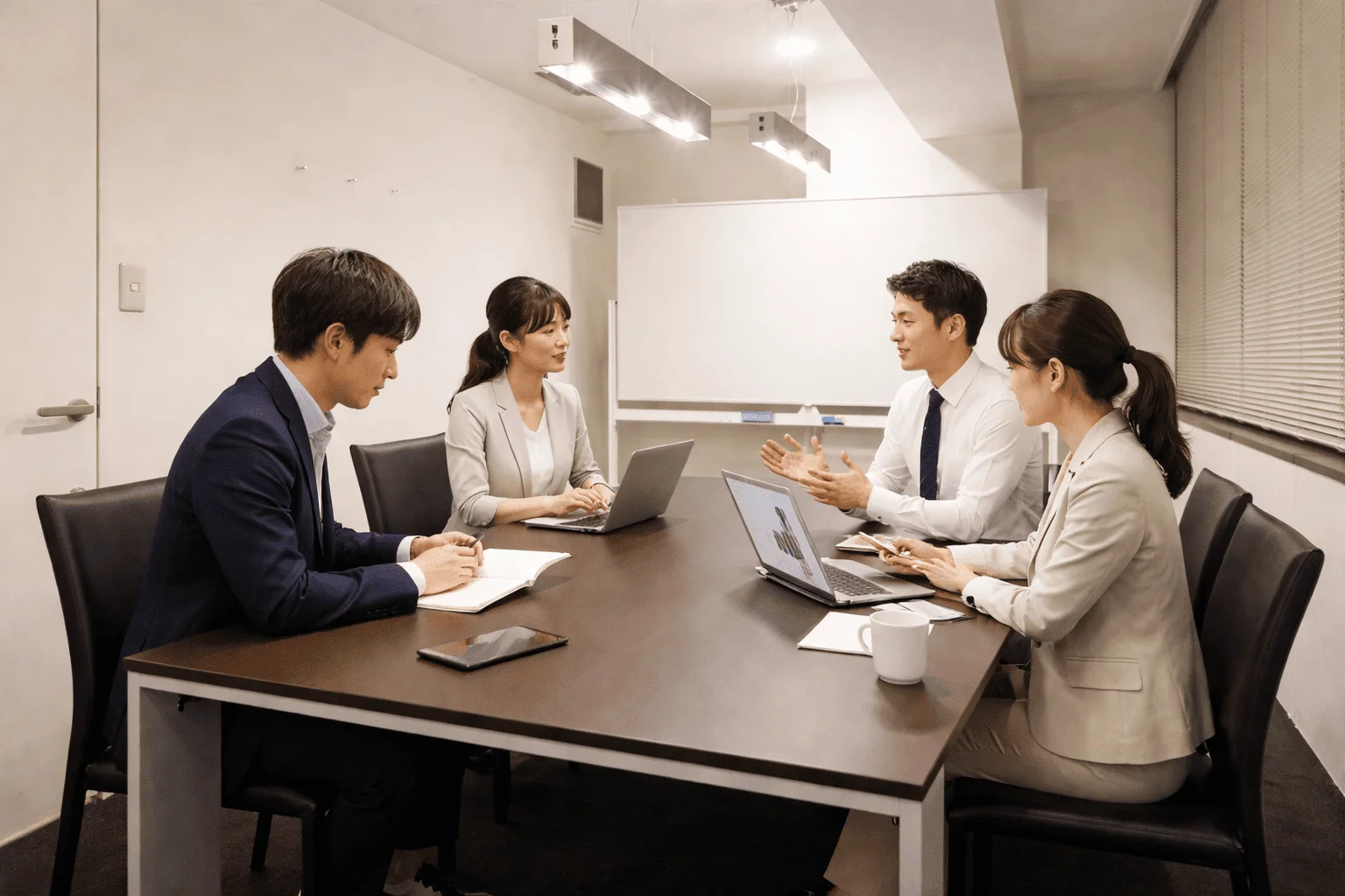 THE HUB 東銀座のシェアオフィス内装｜中央区（写真1）
