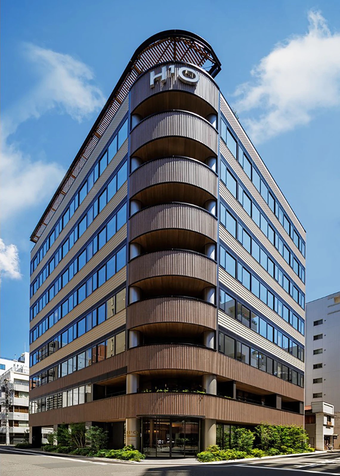 H¹O日本橋小舟町Ⅱのオフィスビル外観｜中央区 日本橋本町・室町（写真1）