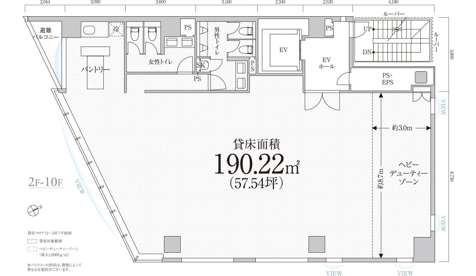 PMO八丁堀Ⅲのセットアップオフィス｜中央区 茅場町・新川・八丁堀（サムネイル13）