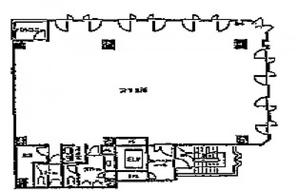 ITP本郷オフィスビル 3 フロア図面 1