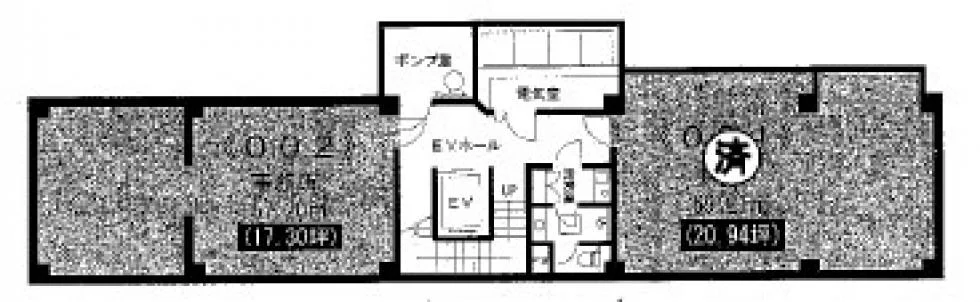 エリート・イン東京ビル B1 フロア図面 5