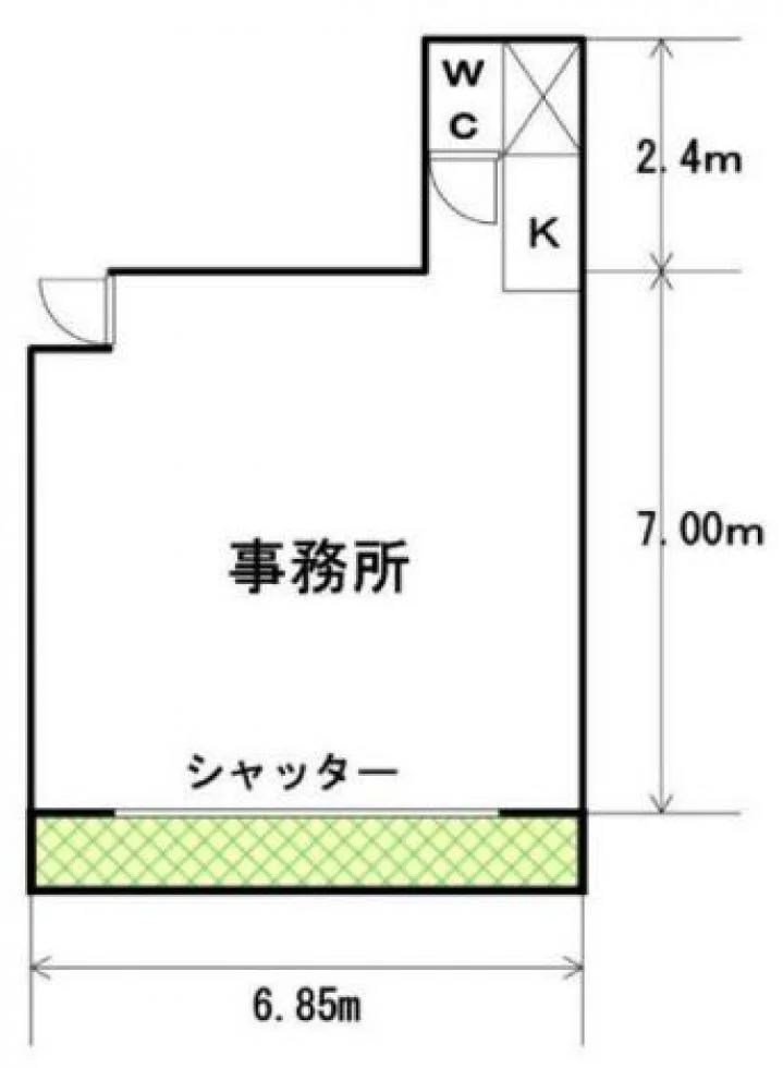 御茶ノ水丸和ビル 1 フロア図面 5