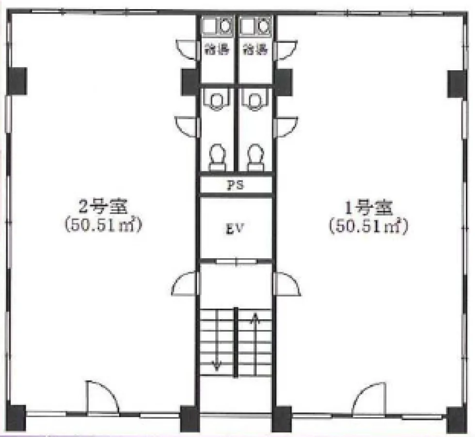 ちどりビル 3 フロア図面 5