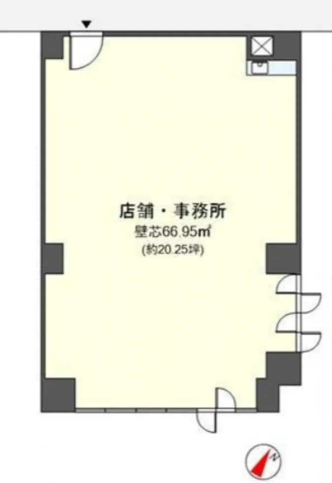 護国寺ロイアルハイツ 2 フロア図面 1