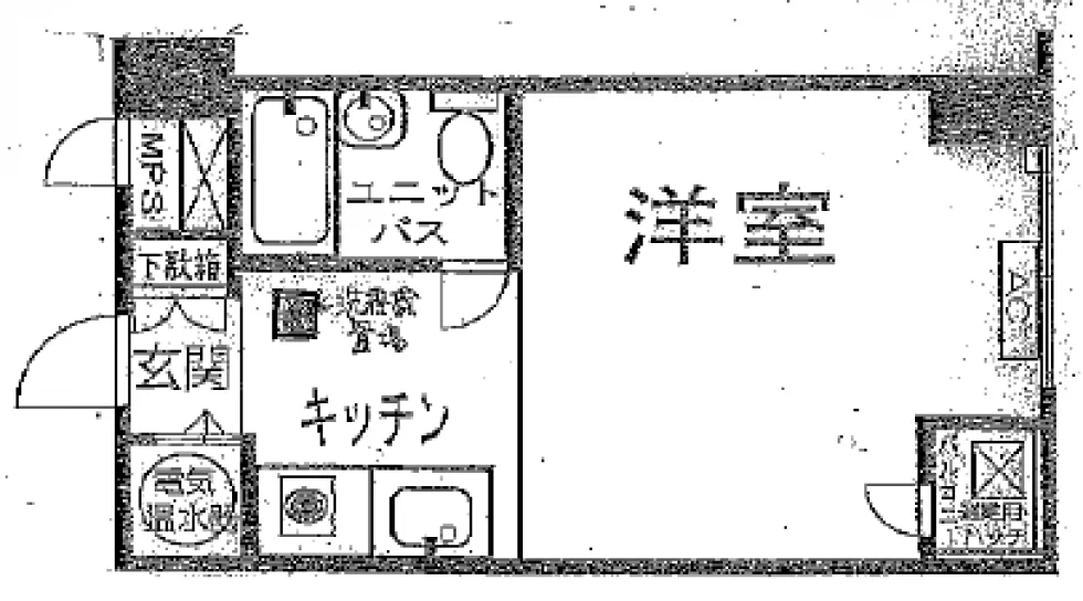 本郷コーポレイションビル 9 フロア図面 1