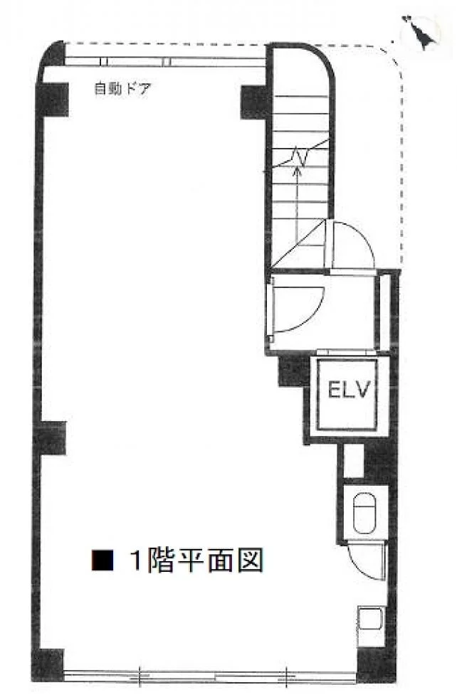 湯島加藤ビル 1 フロア図面 1