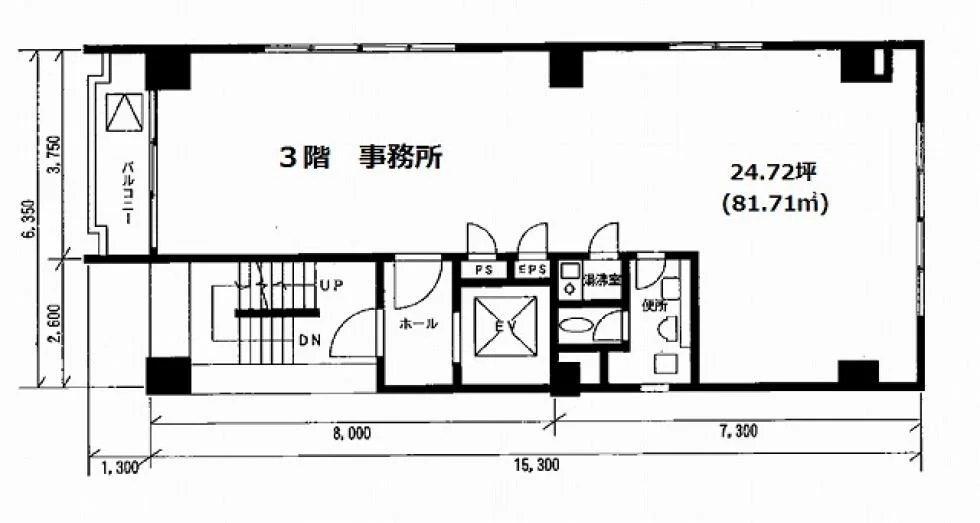 小安ビル 3 フロア図面 6
