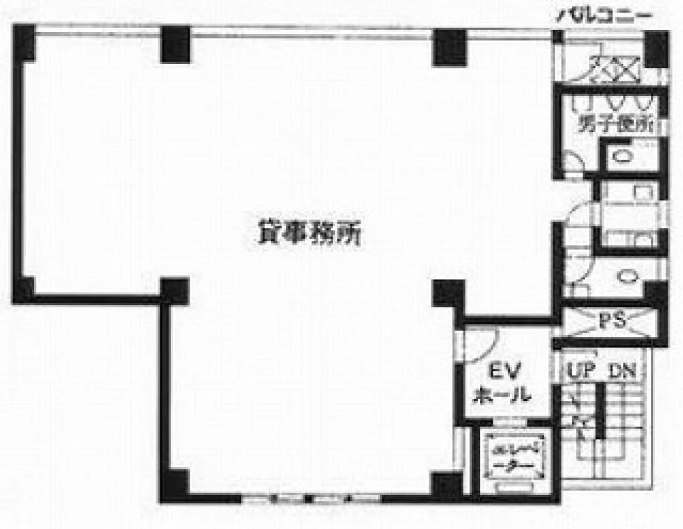 高村ビル 4 フロア図面 1