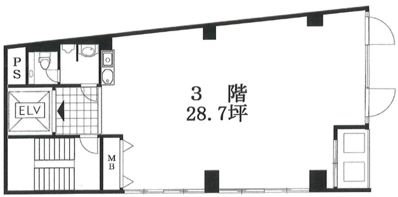 KOGAビル 3 フロア図面 7