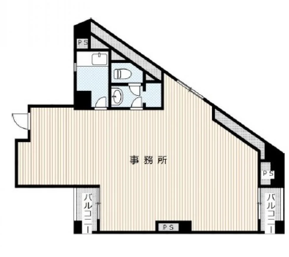 小日向安田ビル 2 フロア図面 9