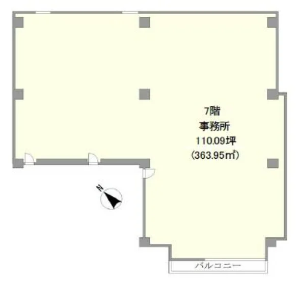 ツインヒルズ茗荷谷 7 フロア図面 1