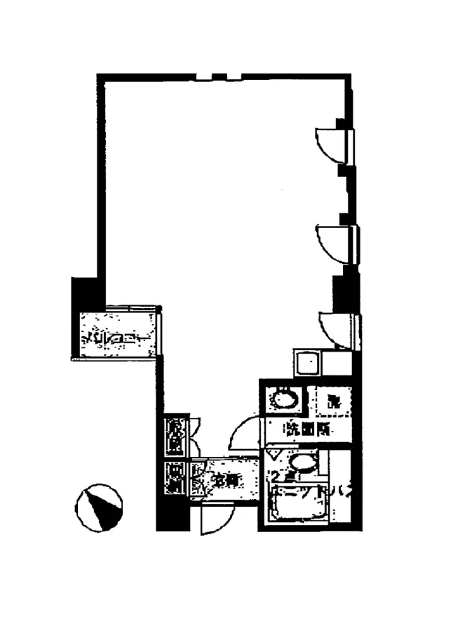 小石川ウォールズ 4 フロア図面 1