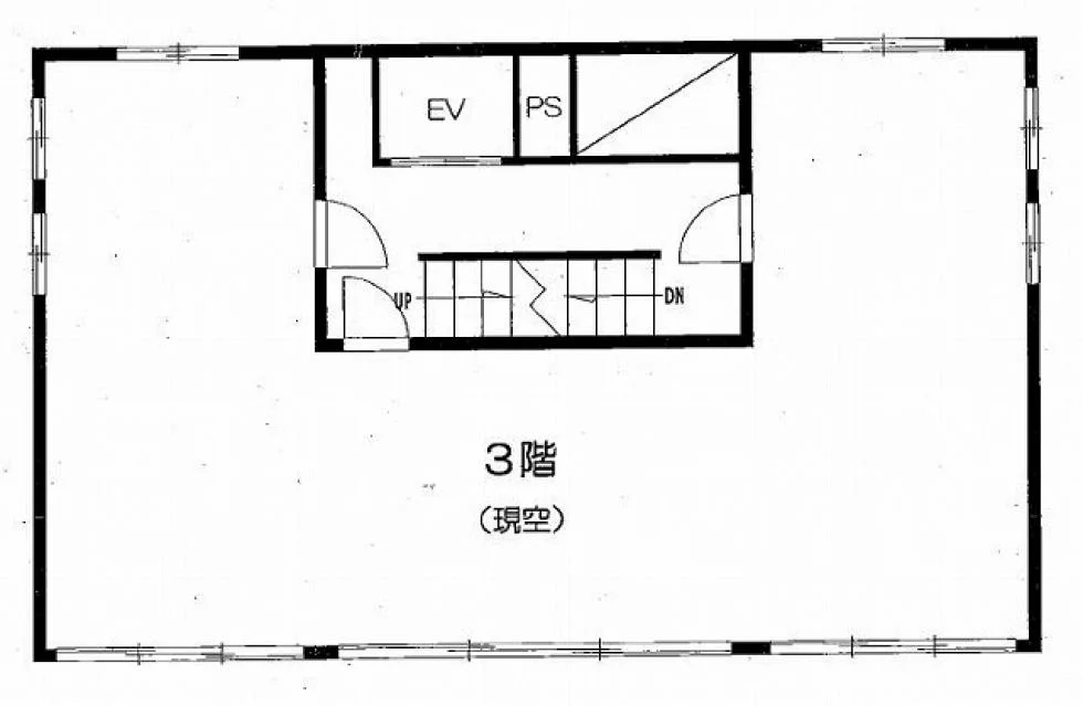 東邦深澤ビル 2 フロア図面 1