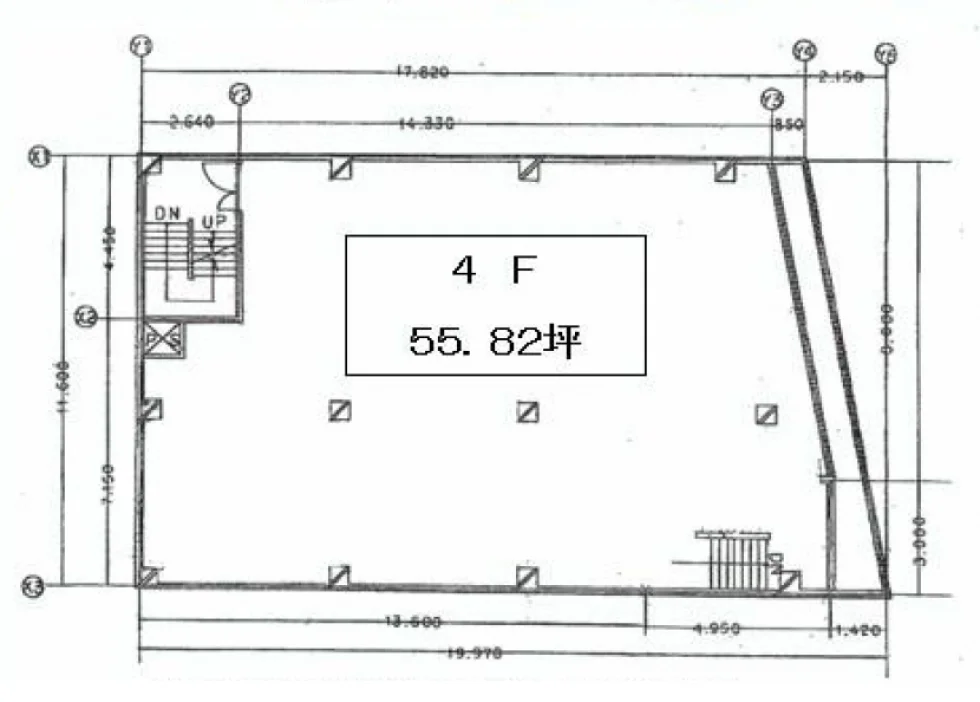 第7白鳳ビル 4 フロア図面 4