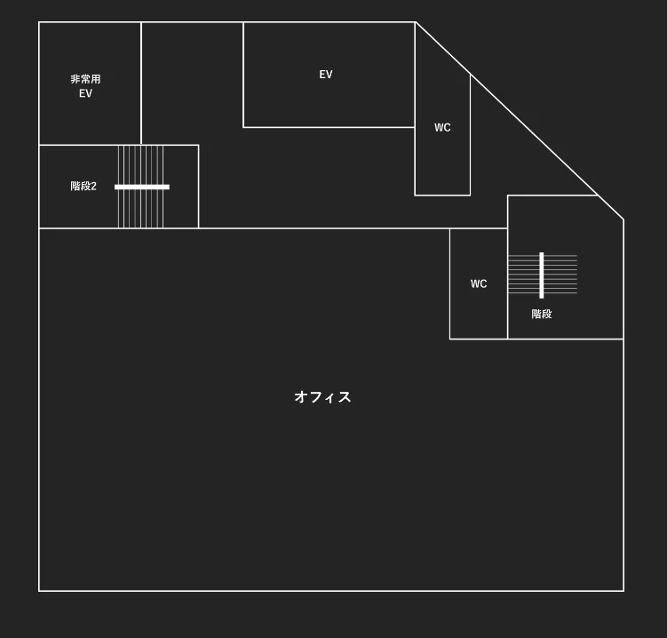 東大前HiRAKU GATE 10 フロア図面 9