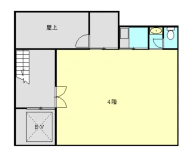 大塚大起ビル 4 フロア図面 1