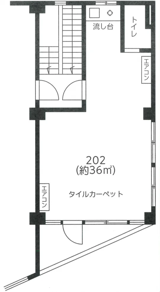 KMビル 2 フロア図面 5