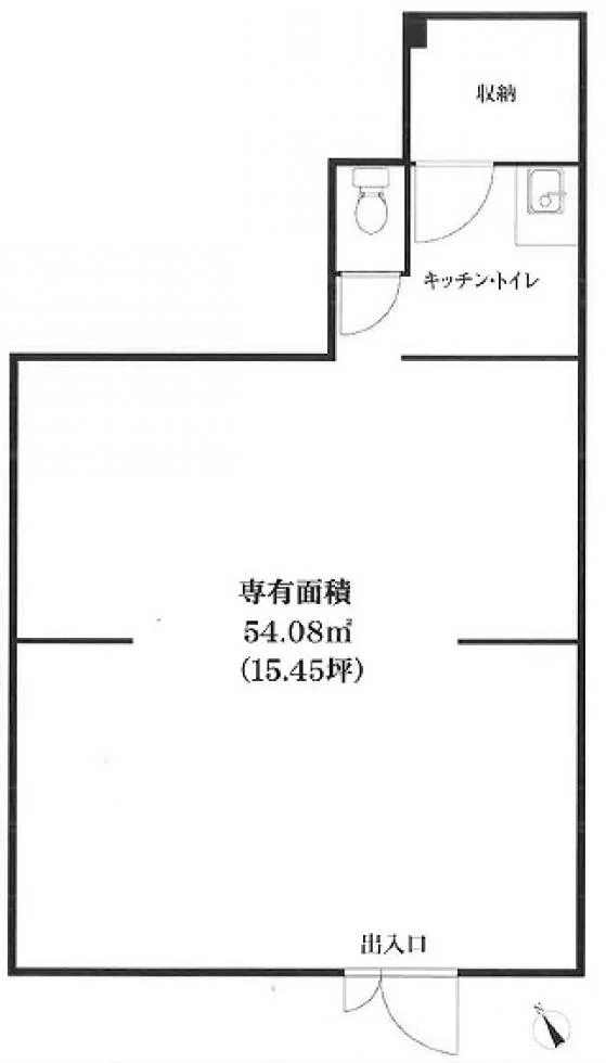 パレドノールビル B1 フロア図面 9
