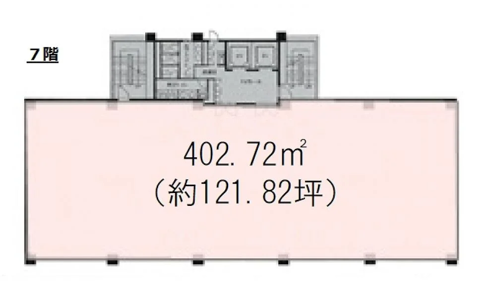 K.I.S飯田橋ビル 7 フロア図面 1