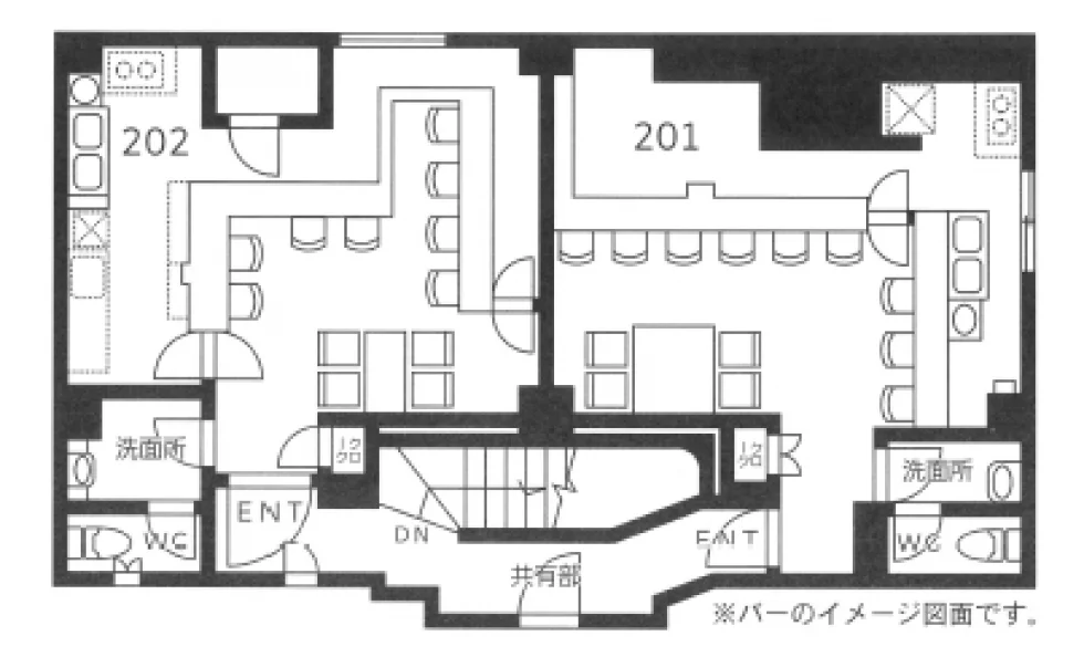 上野スキャンテックビル 2 フロア図面 9