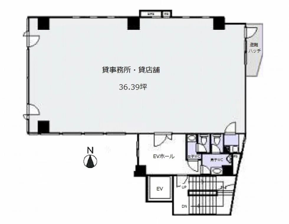 ハウス本郷ビル 7 フロア図面 5