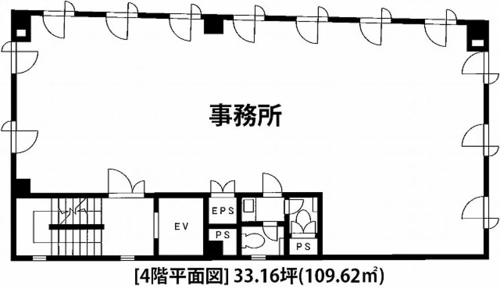 MKビル 4 フロア図面 1