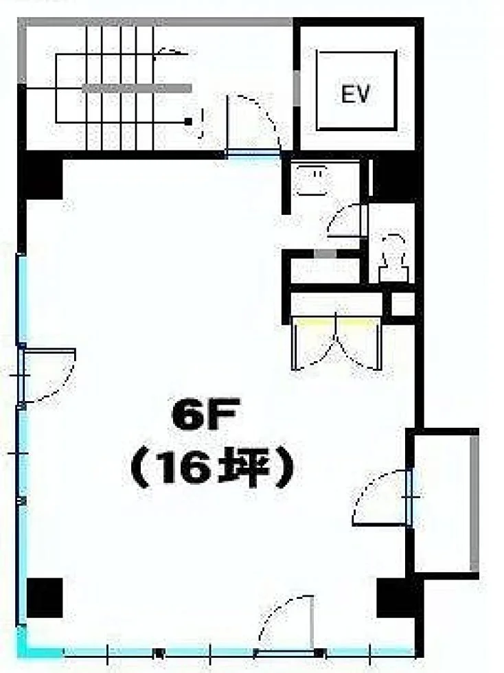 玉屋ビル 6 フロア図面 5