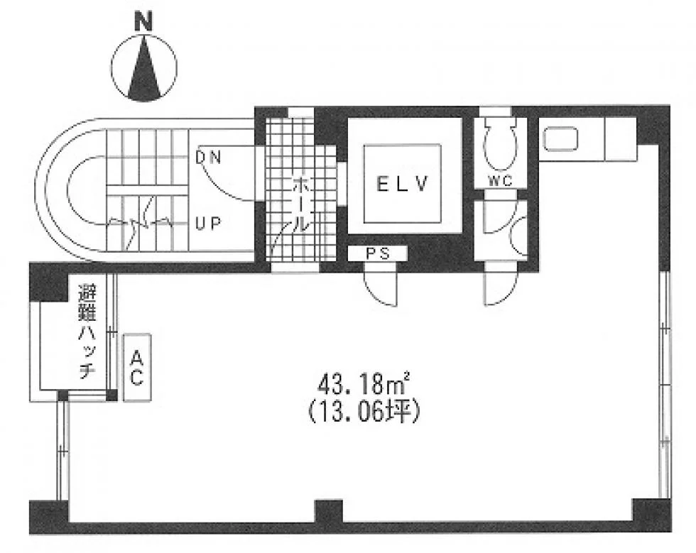 池田ビル 3 フロア図面 5