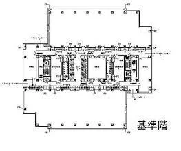 文京グリーンコートセンター 13 フロア図面 1