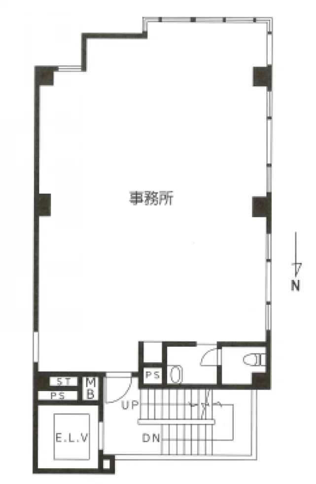 本郷スズヨシビル 3 フロア図面 1