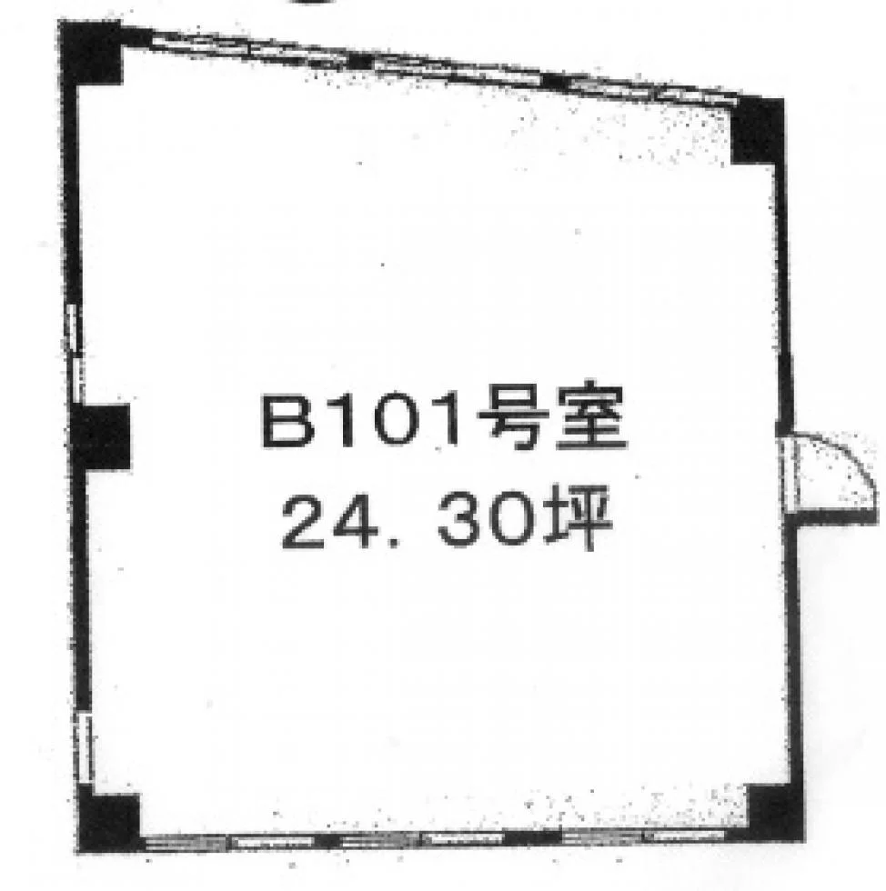 ユニオン小石川第1ビル B1 フロア図面 1