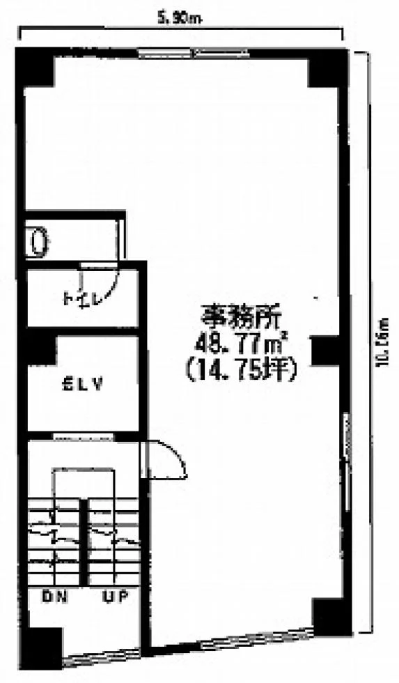 仲町YTビル 4 フロア図面 5
