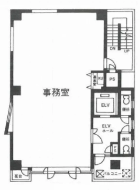 ヒキタカ湯島ビル 3 フロア図面 5