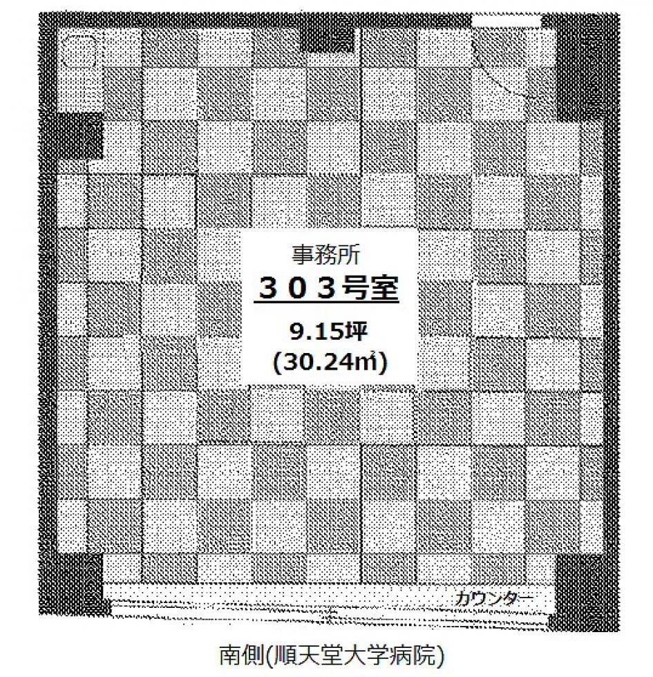 お茶の水KSビル 3 フロア図面 1