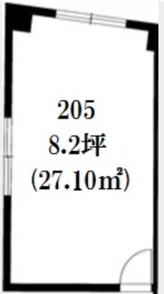 清水ビル 2 フロア図面 5