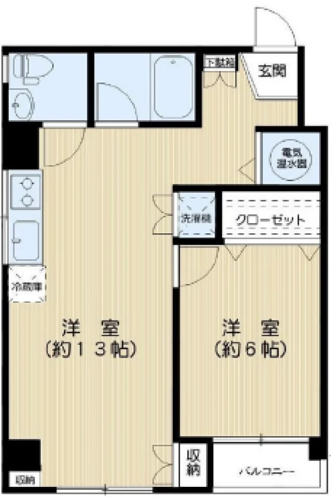 本郷コーポレイションビル 7 フロア図面 1