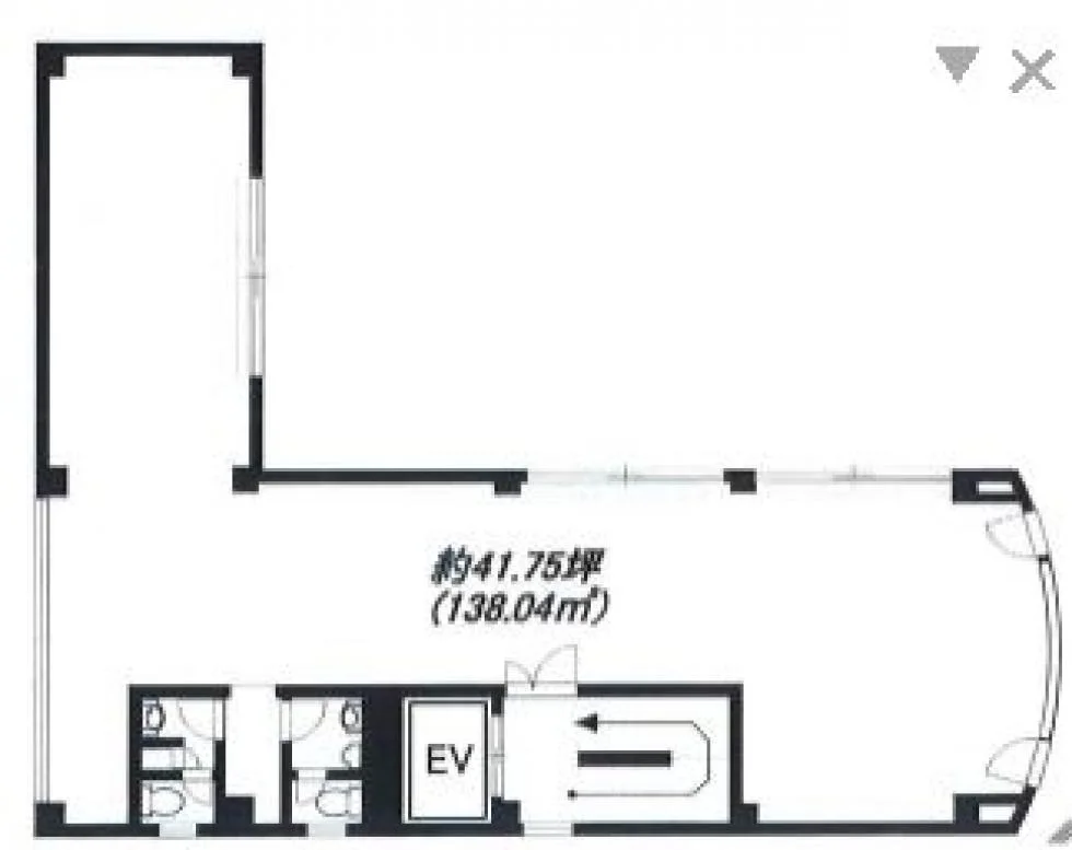 大学通信教育ビル 3 フロア図面 5