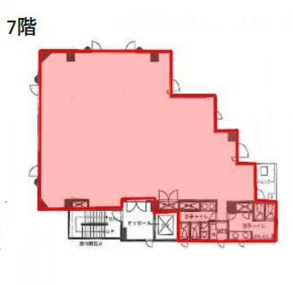 三共小石川THビル 7 フロア図面 1