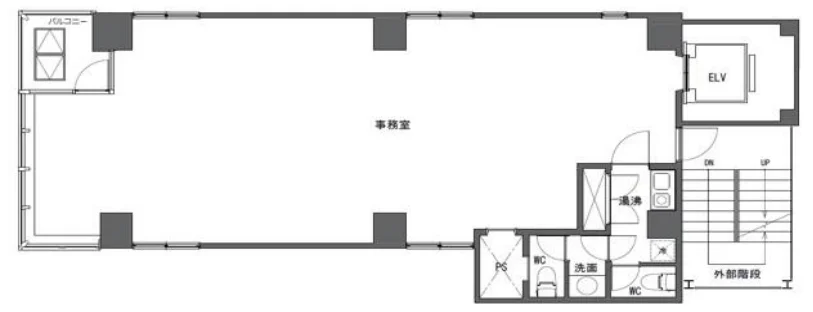 翔和須田町ビル 5 フロア図面 6