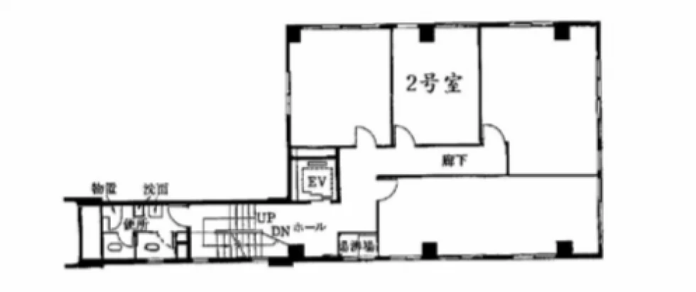 矢板ビル 4 フロア図面 9