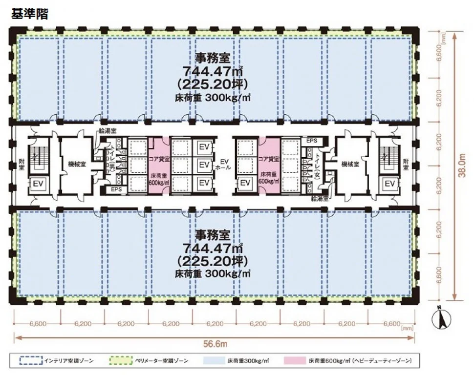富国生命ビル 7 フロア図面 11