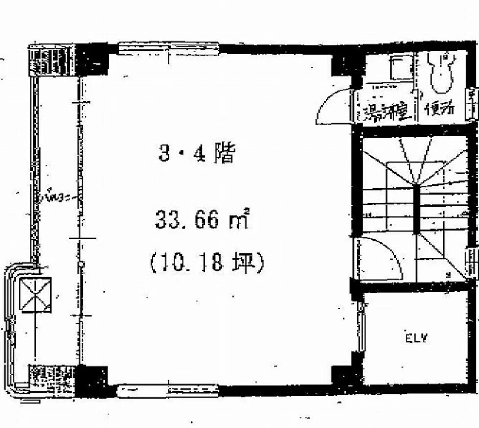 ほんもくビル 4 フロア図面 11