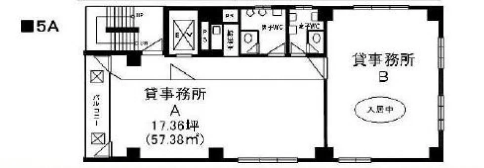 神田AKビル 5 フロア図面 9