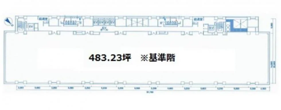 千代田ファーストビル東館 10 フロア図面 1