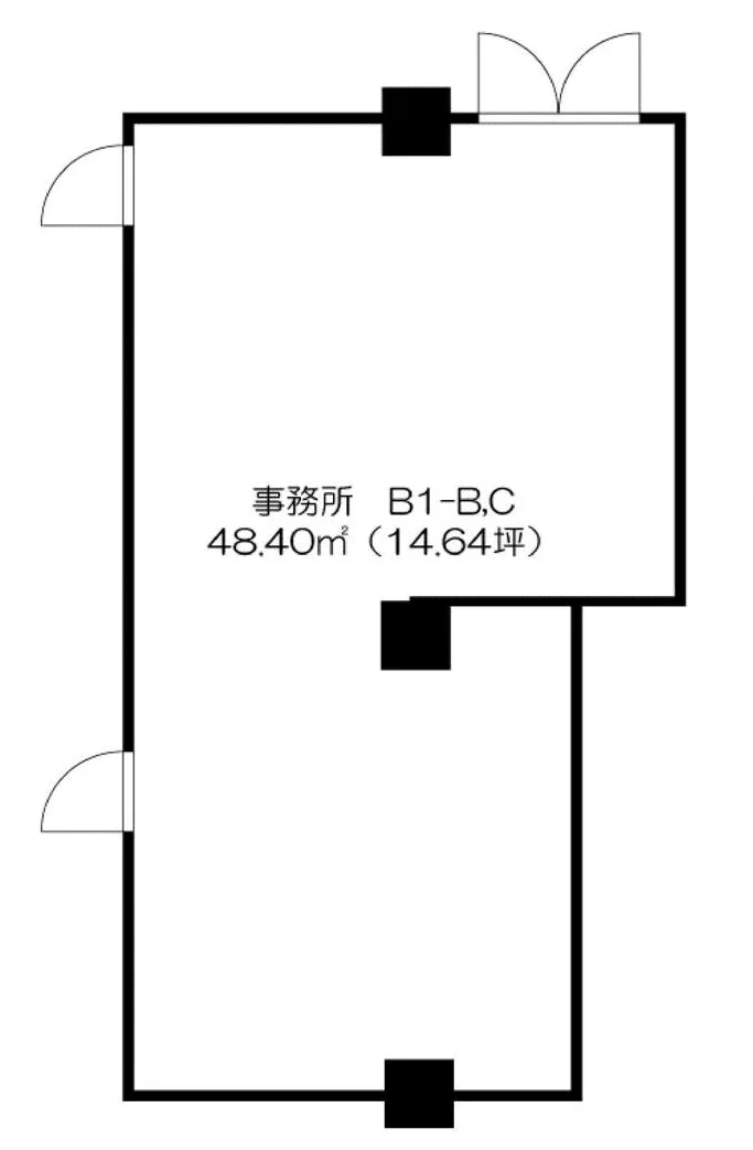 新和ビル 1 フロア図面 9