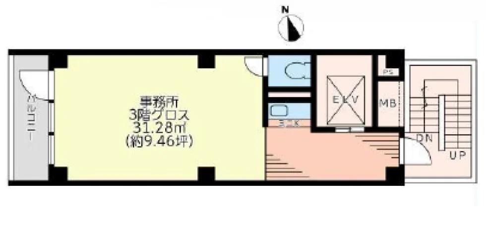 駿河台ARAI BLG.(駿河台アライビル) 3 フロア図面 6