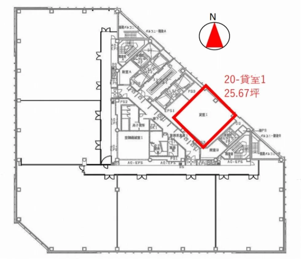 大手町ファーストスクエア(イーストタワー) 20 フロア図面 9