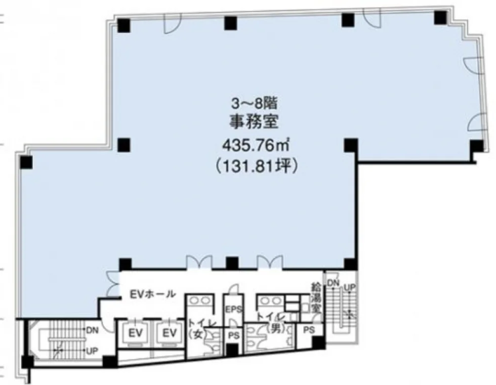 KDX麹町(KDX麴町ビル) 8 フロア図面 9