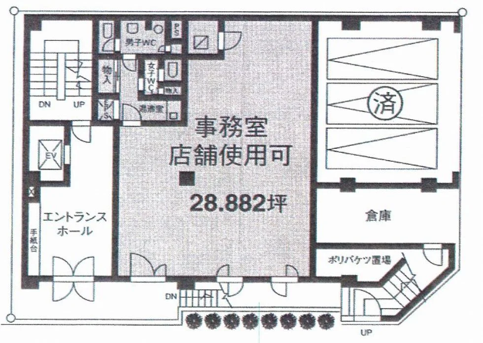 渡東ビルディング 1 フロア図面 11